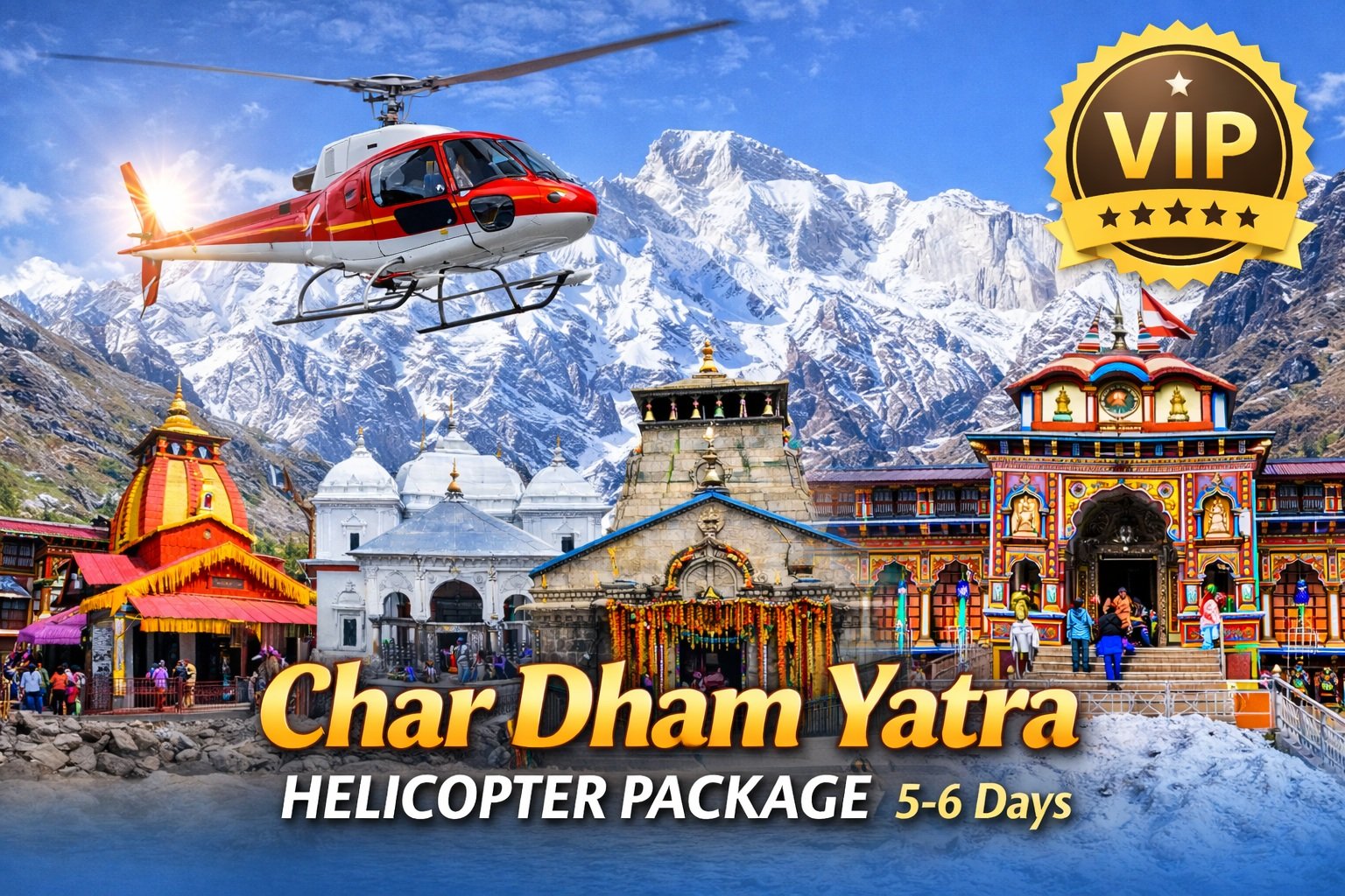 Char Dham Helicopter Package